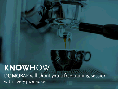 domobar espresso machines advert